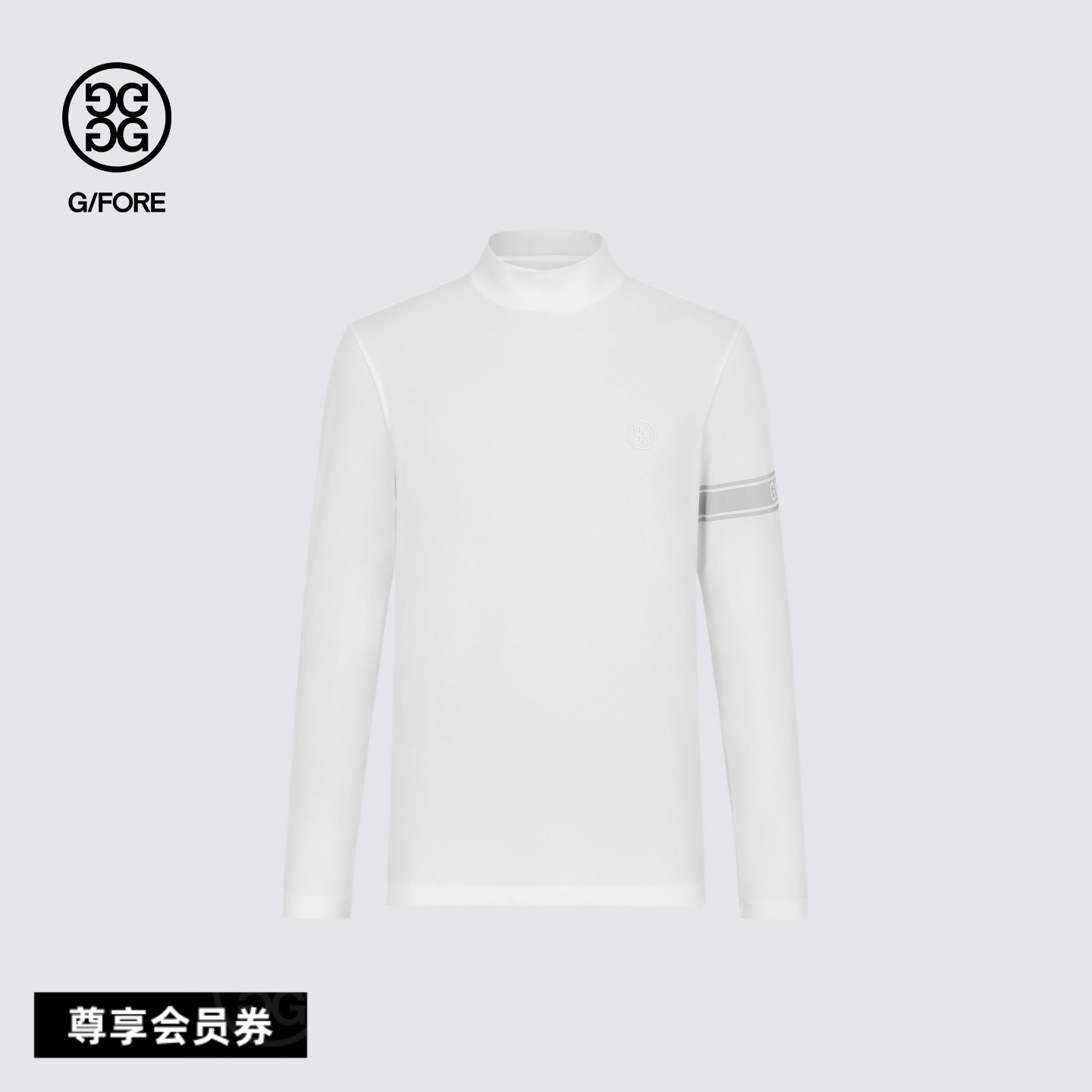 G/FORE吉福官方早秋新品男士高尔夫服装SUEDE T-SHIRT打底衫图片