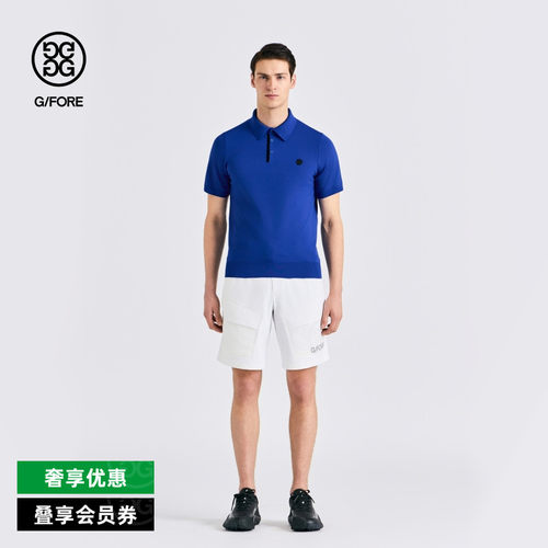 G/FORE吉福官方春夏男士高尔夫服装TECH KNIT短袖POLO衫