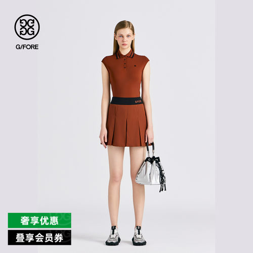 G/FORE吉福官方女士高尔夫服装POLO SLEEVELESS无袖衫