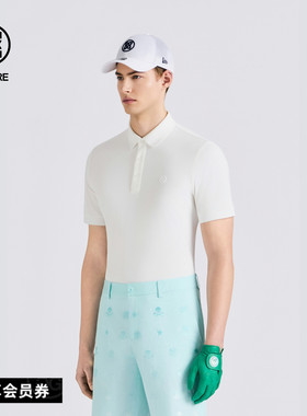 G/FORE吉福官方春夏新品男士高尔夫服装CORE PIQUÉ POLO针织衫