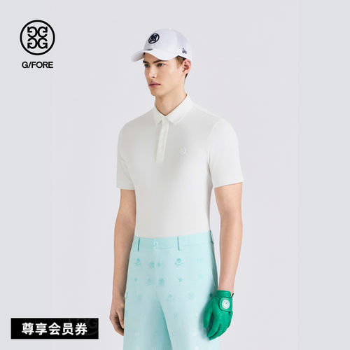 G/FORE吉福官方春夏新品男士高尔夫服装CORE PIQUÉ POLO针织衫