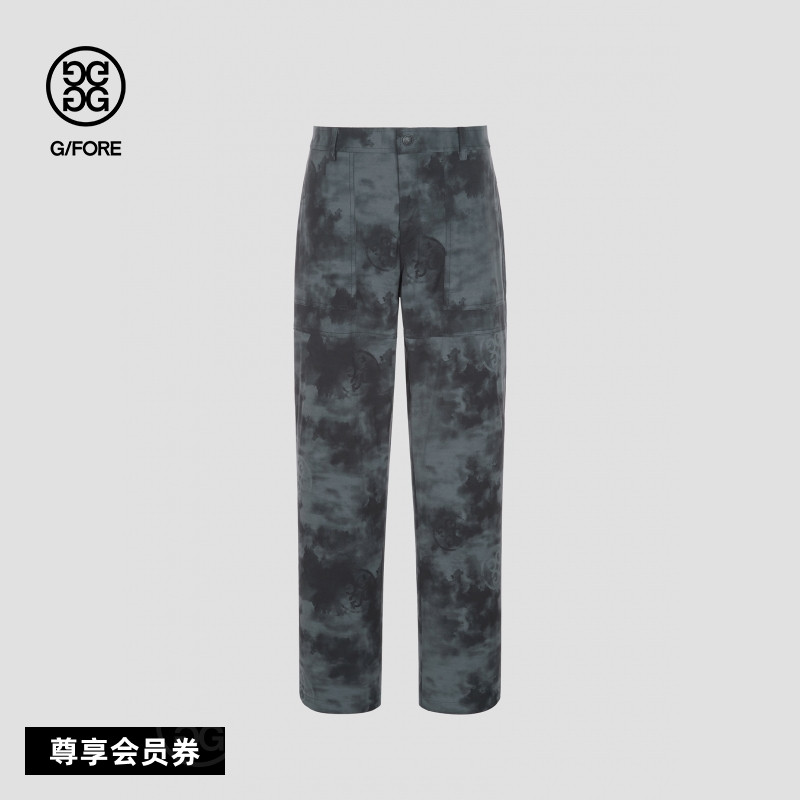 G/FORE吉福官方早秋新品男士高尔夫服装TEXTURED PANTS长裤
