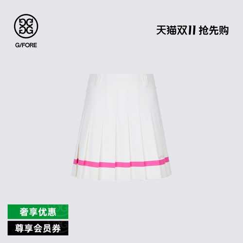 G/FORE吉福官方女士高尔夫服装PLEATED SKIRT百褶裙