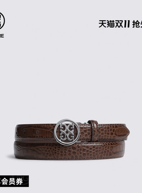 G/FORE吉福官方早秋新品EXOTIC SKIN BELT女士腰带