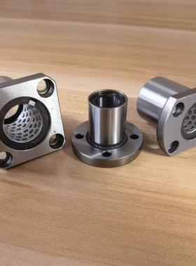 LNE03 LNE13 LNE23 带法兰线性滚珠衬套单衬型 d6 8 10 12 16 20