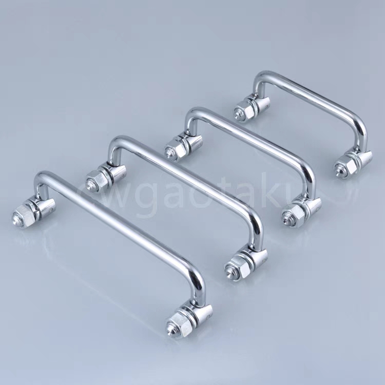 LS506不锈钢折叠拉手PL004工具箱拉手UWFASNS电柜箱工业拉手LS526