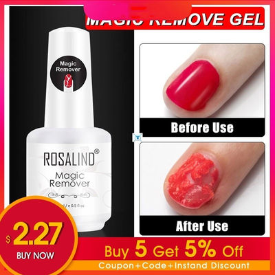 Nail Gel Polish Magic Remover For Manicure Fast Clean Within