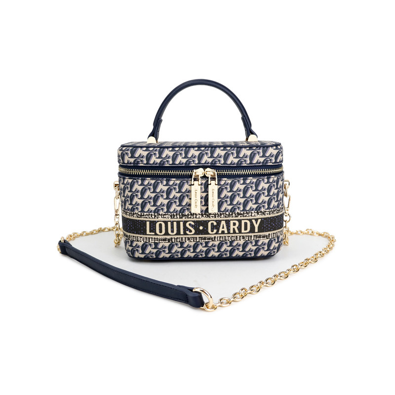 【卓杰推荐】louiscardy路易卡迪经典lc logo盒子包34498b