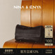 NINA ENYA 妮娜恩雅信箱包中号波士顿包头层牛皮单肩斜挎手提包女
