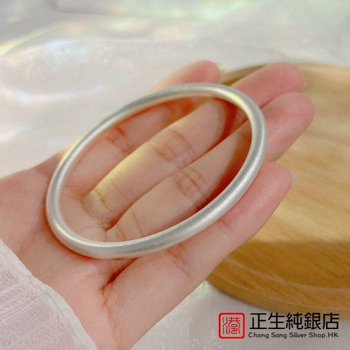 足银手镯9999纯银时尚