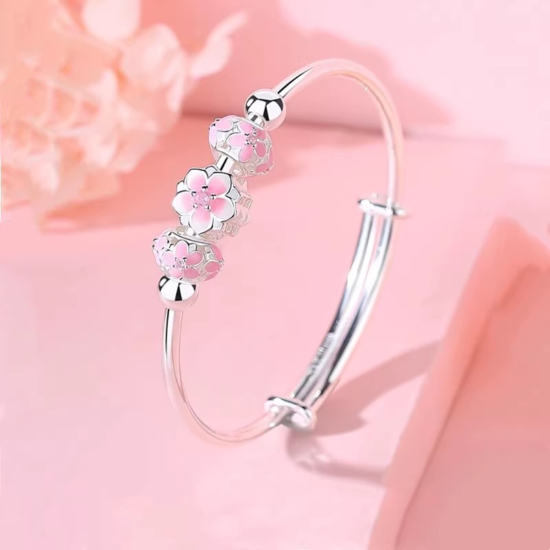 香港正生纯银手镯999百搭