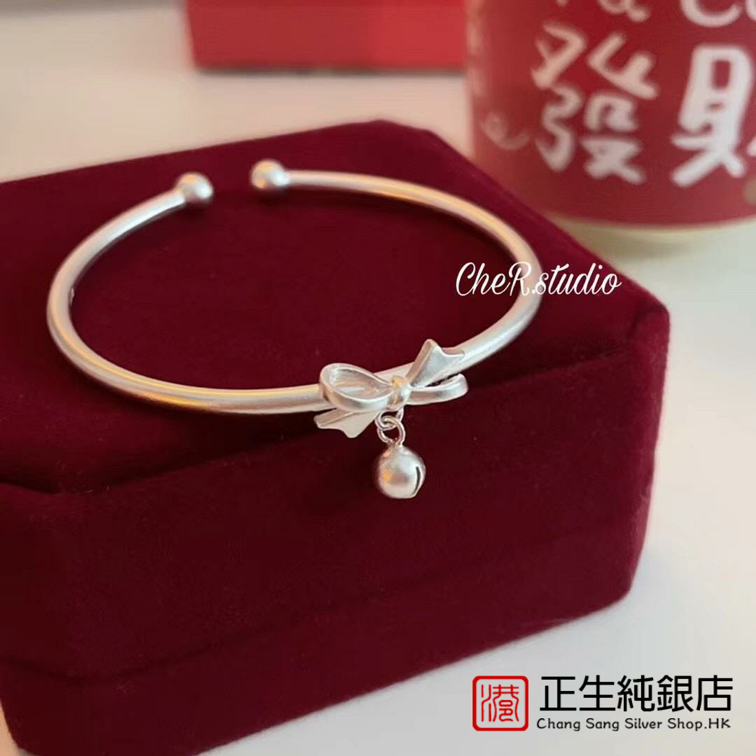 香港正生足银s999网红小众设计学生闺蜜在逃公主手镯女甜美冷淡风,饰品/流行首饰/时尚饰品新,手镯,淘宝优惠券,粉丝福利购,淘宝优惠卷