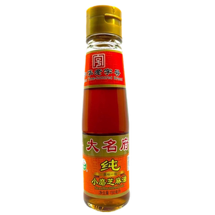大名府香油芝麻油纯正宗小磨香油150ml家用火锅蘸料凉拌菜调味品