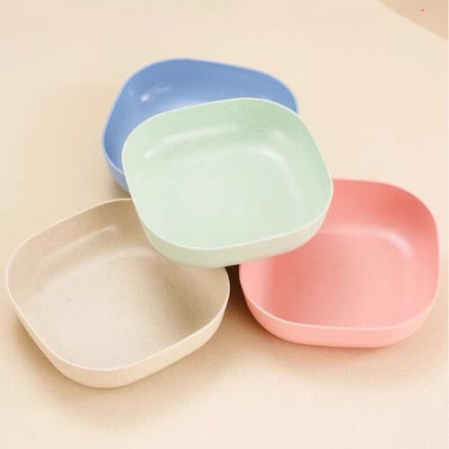 加深吐骨碟家用塑料装骨头盘子食品级桌面小菜碟垃圾餐盘水果盘碟