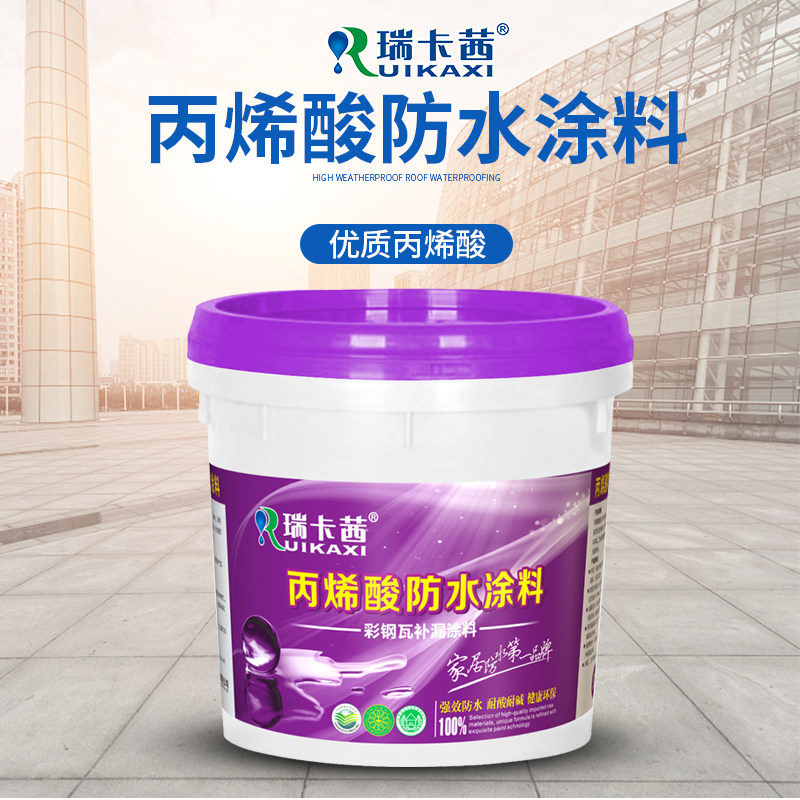 卫生间楼顶裂缝外墙补漏防水涂料