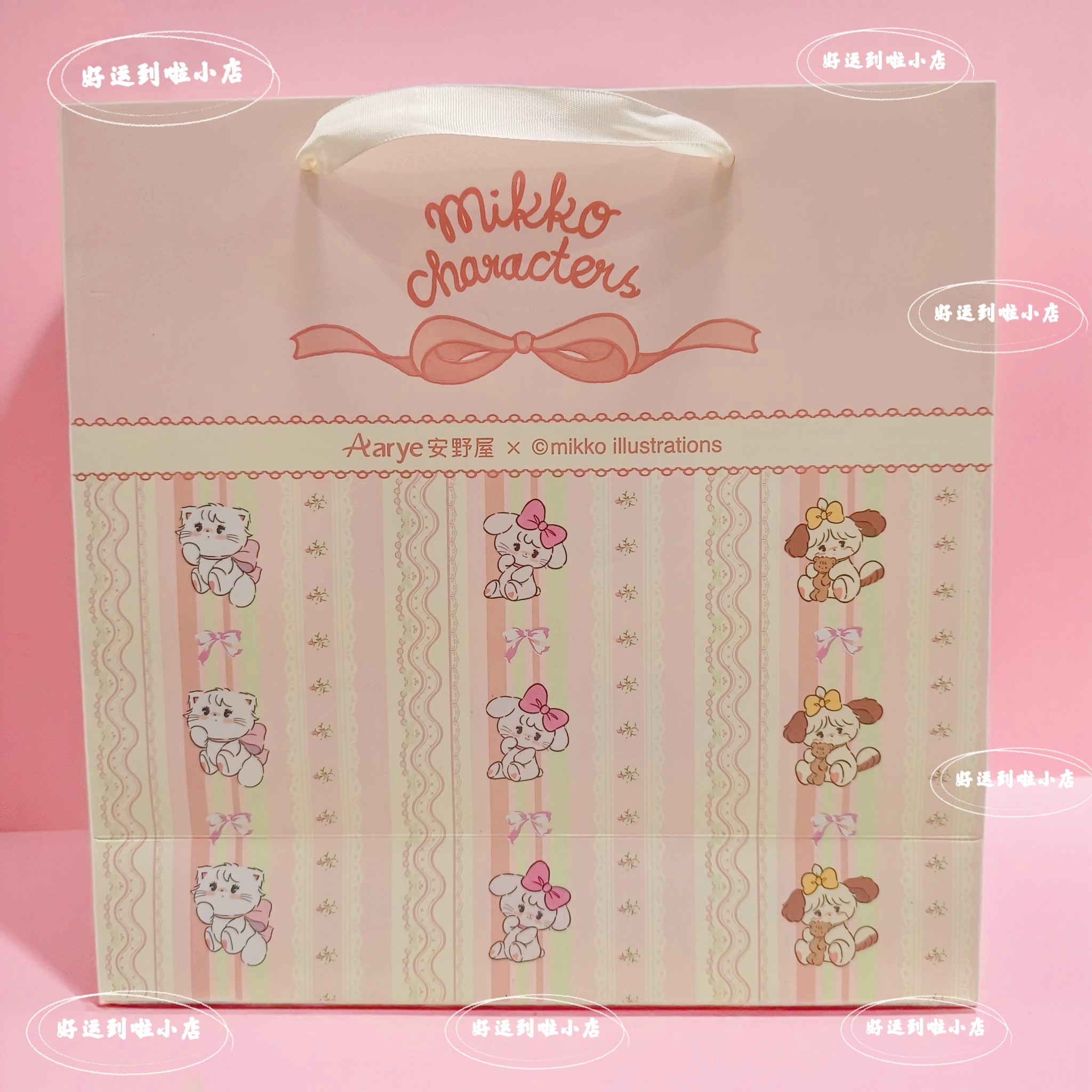 【现货发】aarye安野屋护手霜mikko联名系列好运苹果系列礼袋礼袋
