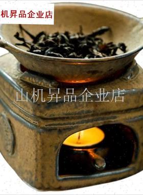 迷你陶瓷香炉香薰室内蜡烛香薰z灯天然香粉香炉家用茶叶熏茶烘茶.