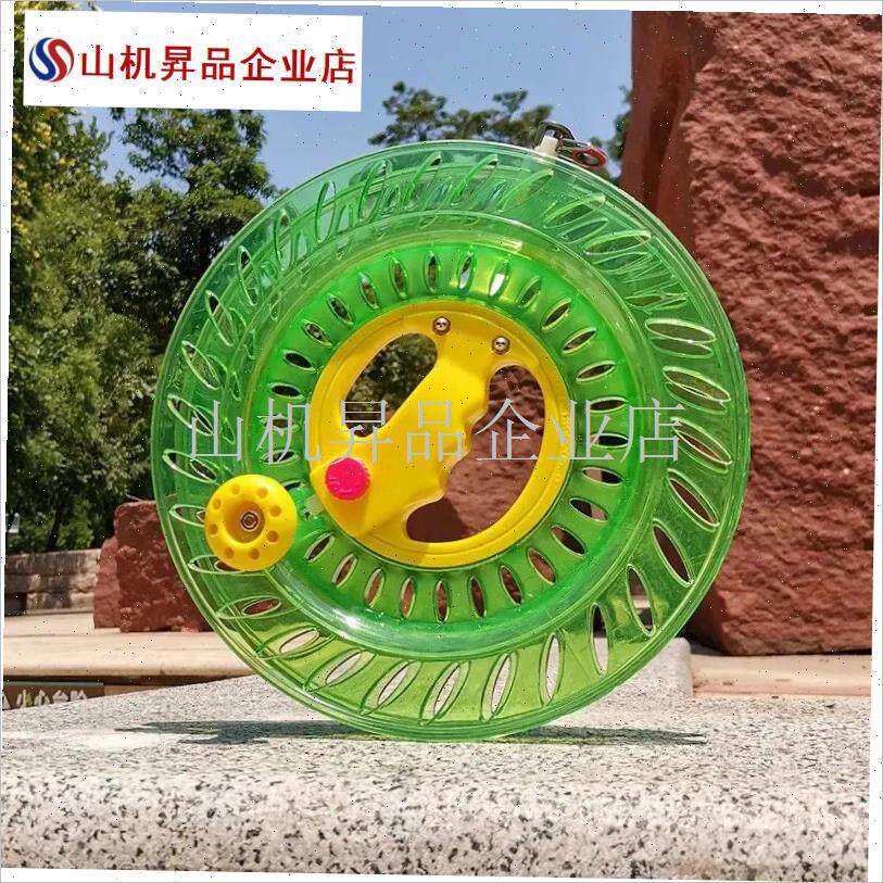 大轴承线轮船钓轮手p把轮海钓鱼线轮缠I线手把线盘轮风筝自动收.