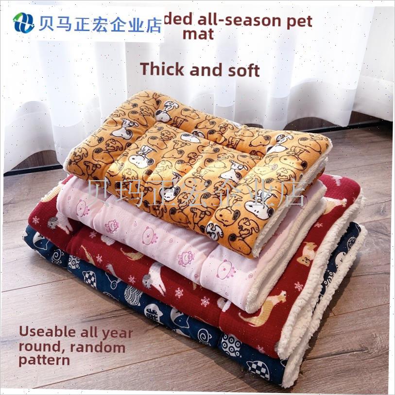 猫垫子冬c季保暖加厚猫笼平台垫猫窝垫狗狗睡觉四季通用棉垫宠物