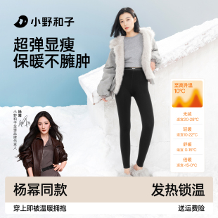 秋裤 棉感保暖裤 小野和子云朵打底裤 女抗静电加绒棉裤 杨幂同款