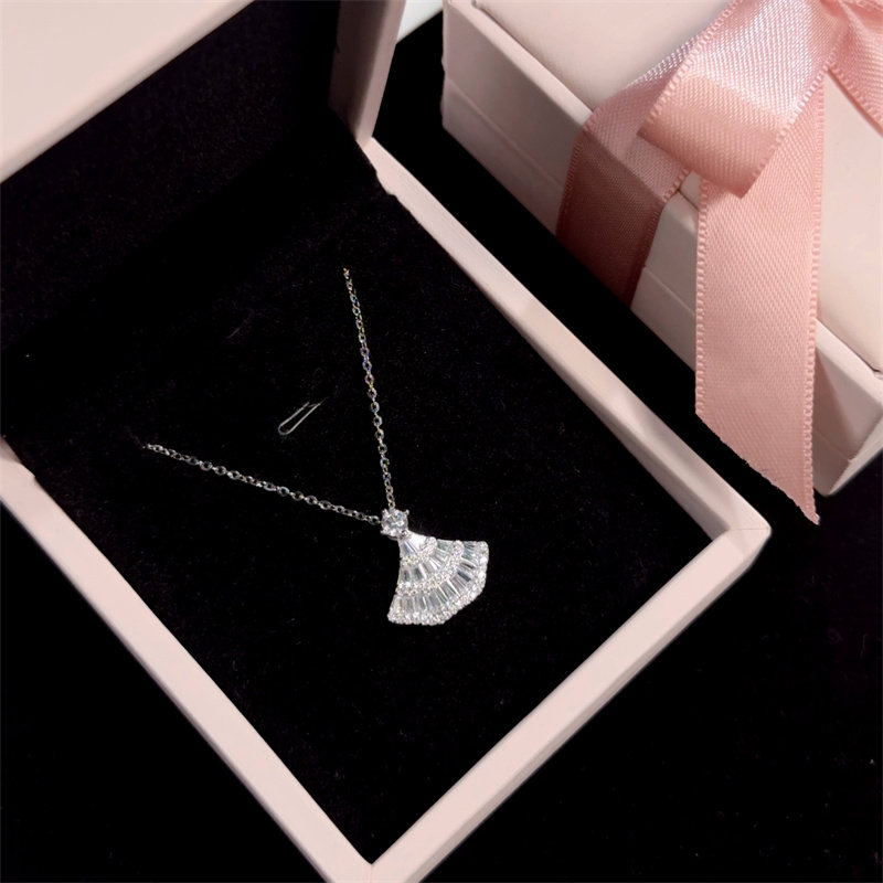 公主的裙摆S925纯银裙子项链女轻奢小众高级感百搭送女友生日礼物,饰品/流行首饰/时尚饰品新,银饰项链,淘宝优惠券,粉丝福利购,淘宝优惠卷