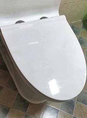 盖板上装家用通用型加厚马桶盖坐便器U型V型老式马桶座圈缓降