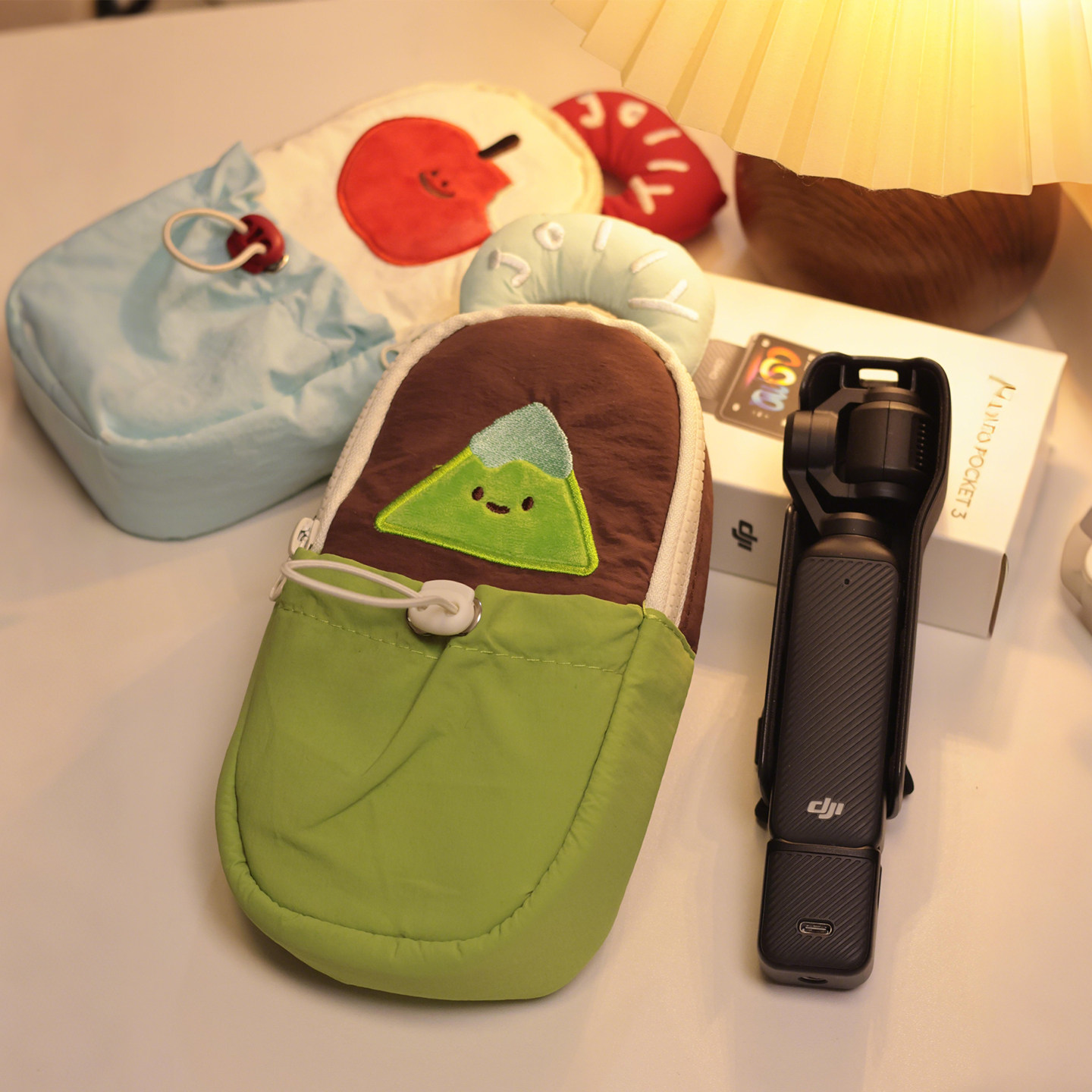 pocket3相机包彩色多巴胺可爱大容量便携抽绳手提数码相机保护套,3C数码配件,数码相机包,淘宝优惠券,粉丝福利购,淘宝优惠卷