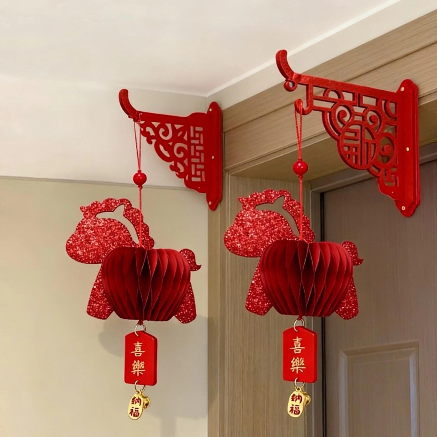 小马挂饰挂在家里太有氛围感了～