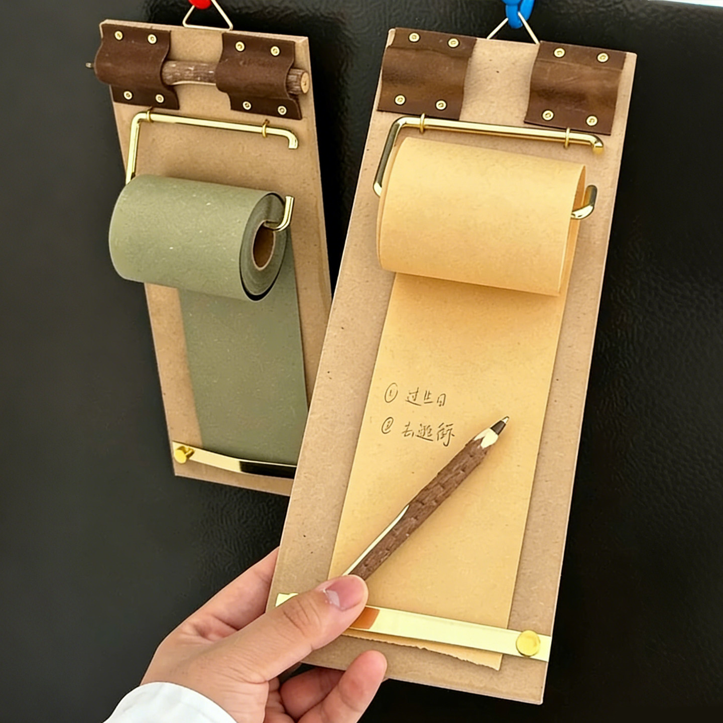 复古手账便签高颜值可撕多功能便签夹板票据收纳菜单活页夹装饰,文具电教/文化用品/商务用品,便签本/便条纸/N次贴,淘宝优惠券,粉丝福利购,淘宝优惠卷