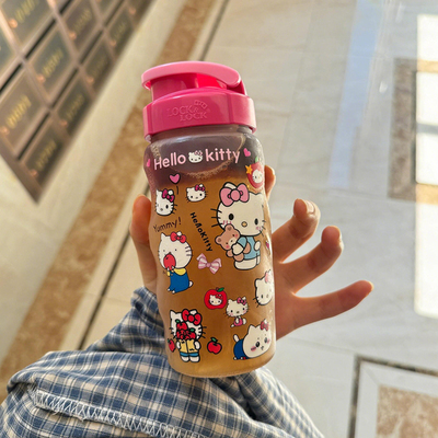 哈喽kt水杯女士高颜值大容量可爱