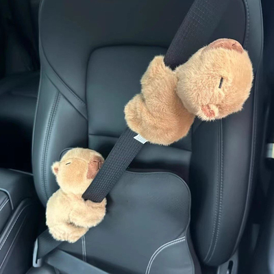 卡皮巴拉安全带护肩套防勒脖