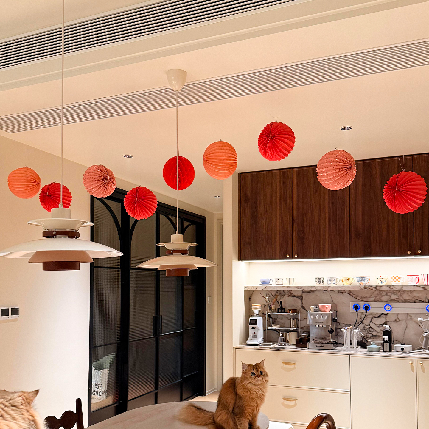 西瓜灯笼挂件新年装饰马年春节元旦居家客厅氛围布置店铺橱窗装扮