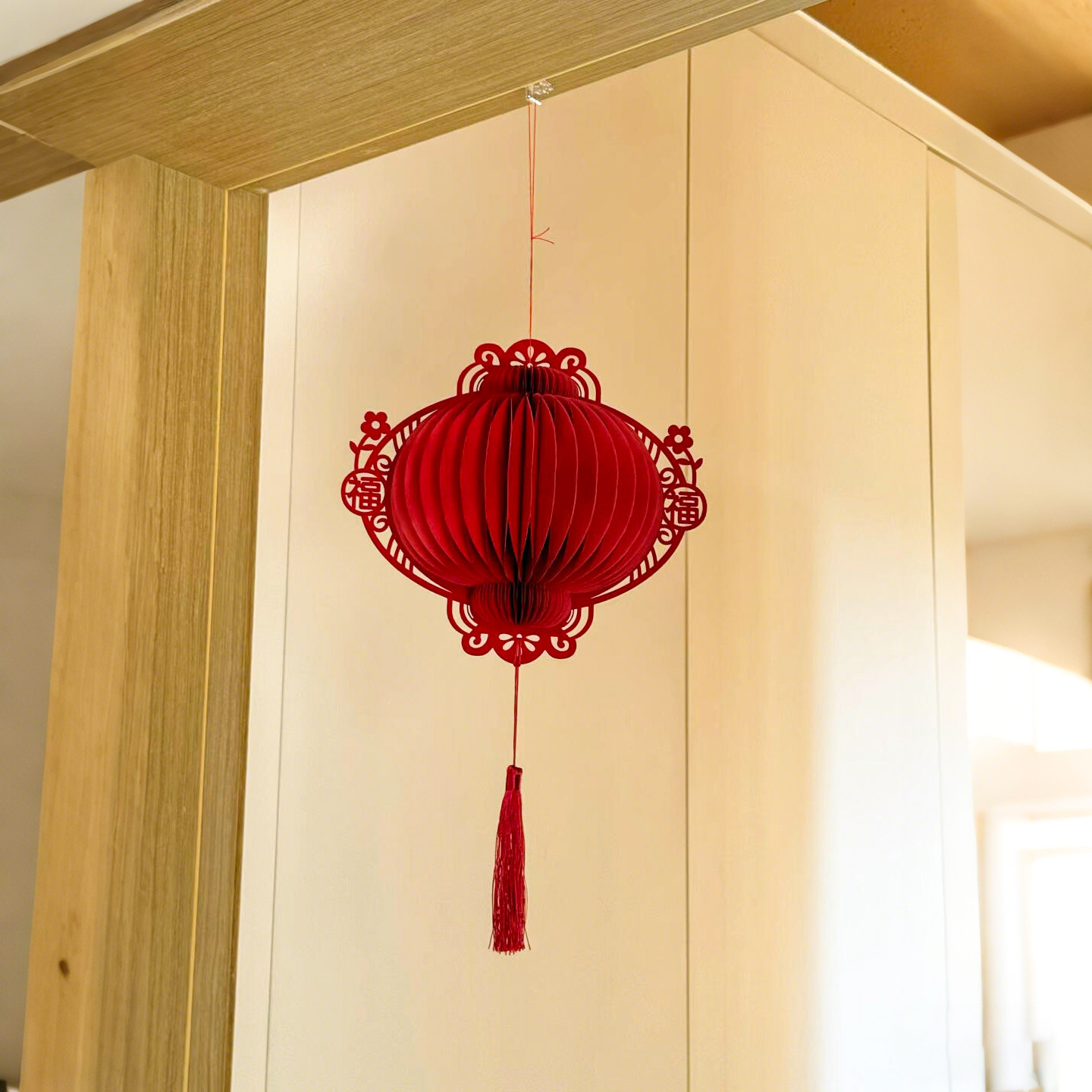 天呐这灯笼挂件太美了吧
