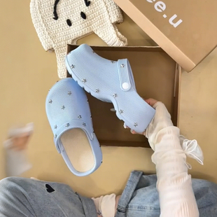 厚底凉鞋女夏季外穿小个子增高破阵拖鞋外出不累脚防滑耐磨拖鞋