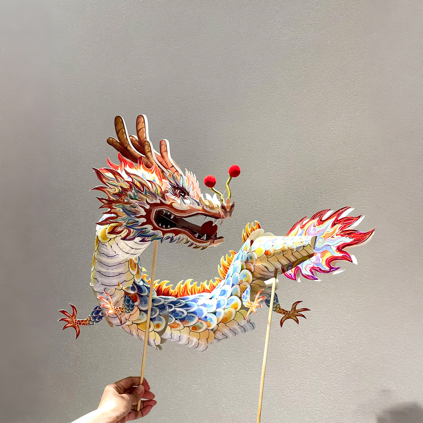 非遗鳌鱼灯笼手工diy材料包儿童春节元旦手提灯笼马年氛围感装饰,节庆用品/礼品,灯笼,淘宝优惠券,粉丝福利购,淘宝优惠卷