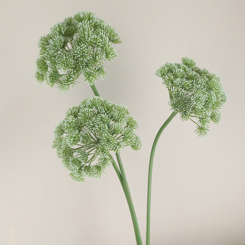 仿真蕾丝花葱球花现代简约客厅家