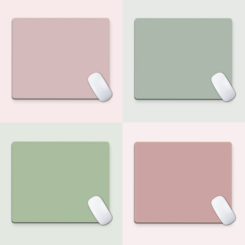 鼠标垫小号纯色便携护手腕垫高颜值简约写字台滑鼠垫笔记本桌面垫