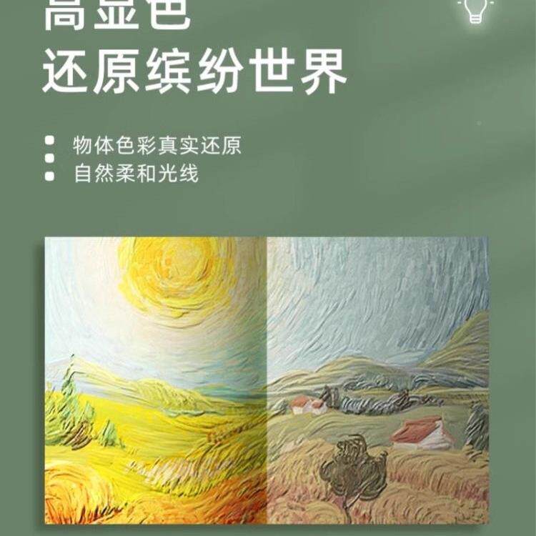 小台灯护学眼972习宿舍台大学生充电灯夹子式卧床室头灯夹式插电