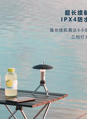 境多功能复古露营新款L-272T户USd充电le帐跨篷户外B马灯手提灯装