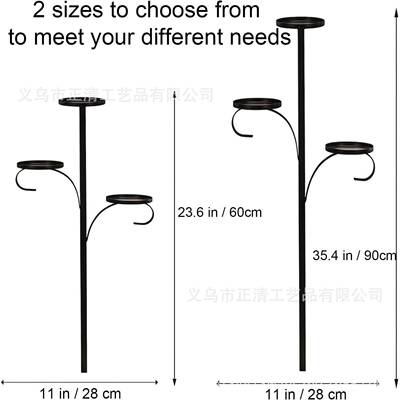 跨境Black Triple TreAL845081Te opper Cndaeabra新l款圣诞烛台