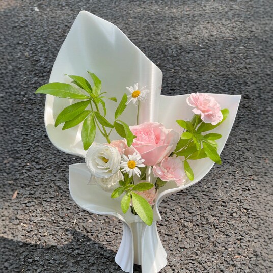 花瓶摆件客厅插花轻奢高级感3D图片