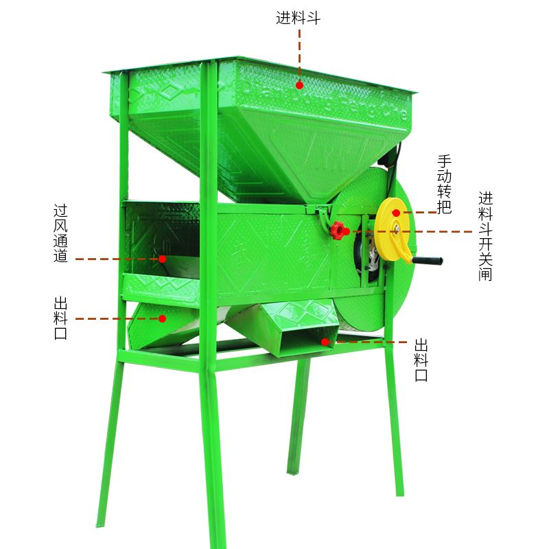 。农用风粮电动风车风选机小型扬场机清粮油菜籽稻谷风斗粮食筛选