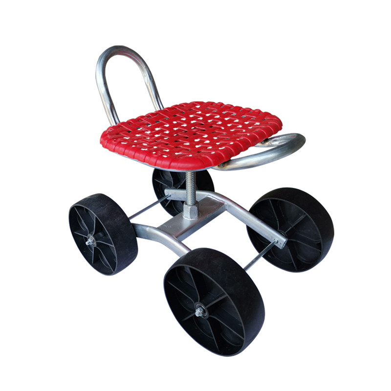 升级款大棚懒汉车懒人凳种植棉花采摘工具车田间座椅随身干活板凳