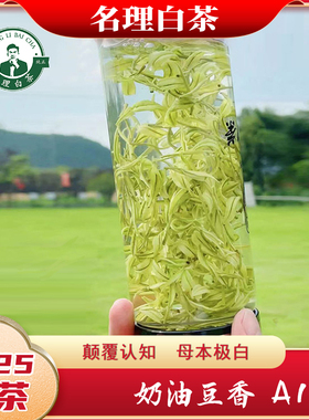 名理白【2025新茶】A13极白奶香安吉原产地白茶明前特级绿茶叶