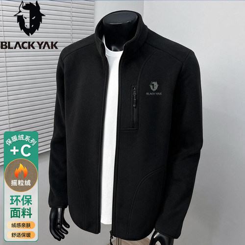 BLACKYAK布来亚克加厚保暖奥粒绒男式外套户外运动上衣开衫夹克潮
