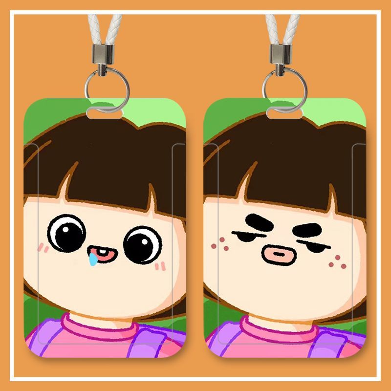 可爱搞怪朵拉蛋仔卡套滑