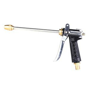 黑体高压水枪宝塔直插纯铜洗车水枪家用洗车水枪 气水混合高压水