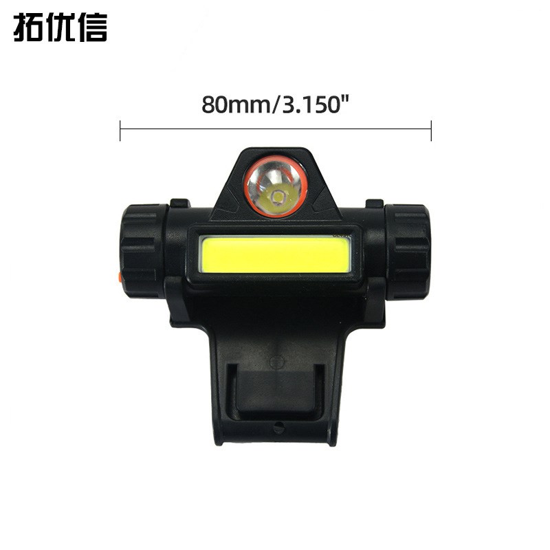 超强双光源多功能头戴式散光灯,超大范围,USB智能快速闪充头灯