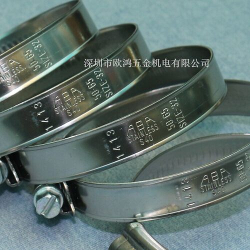 瑞典ABA卡箍S40 304不锈钢卡箍喉箍 英式抱箍 工业级管夹