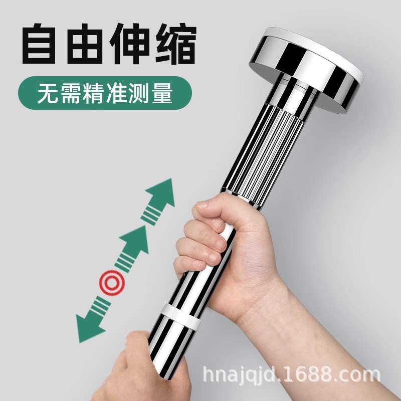 厨房架水槽台下盆支撑不锈钢台面支撑杆伸缩杆可调节固定托架承重